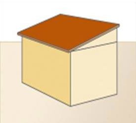 Plat dak - voorbeeld van deze dakvorm